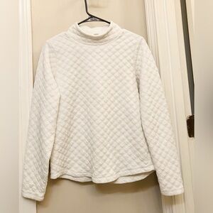 Girls Beautiful Crewcuts Quilted Mock-Neck  Top Size xLg 12/14
